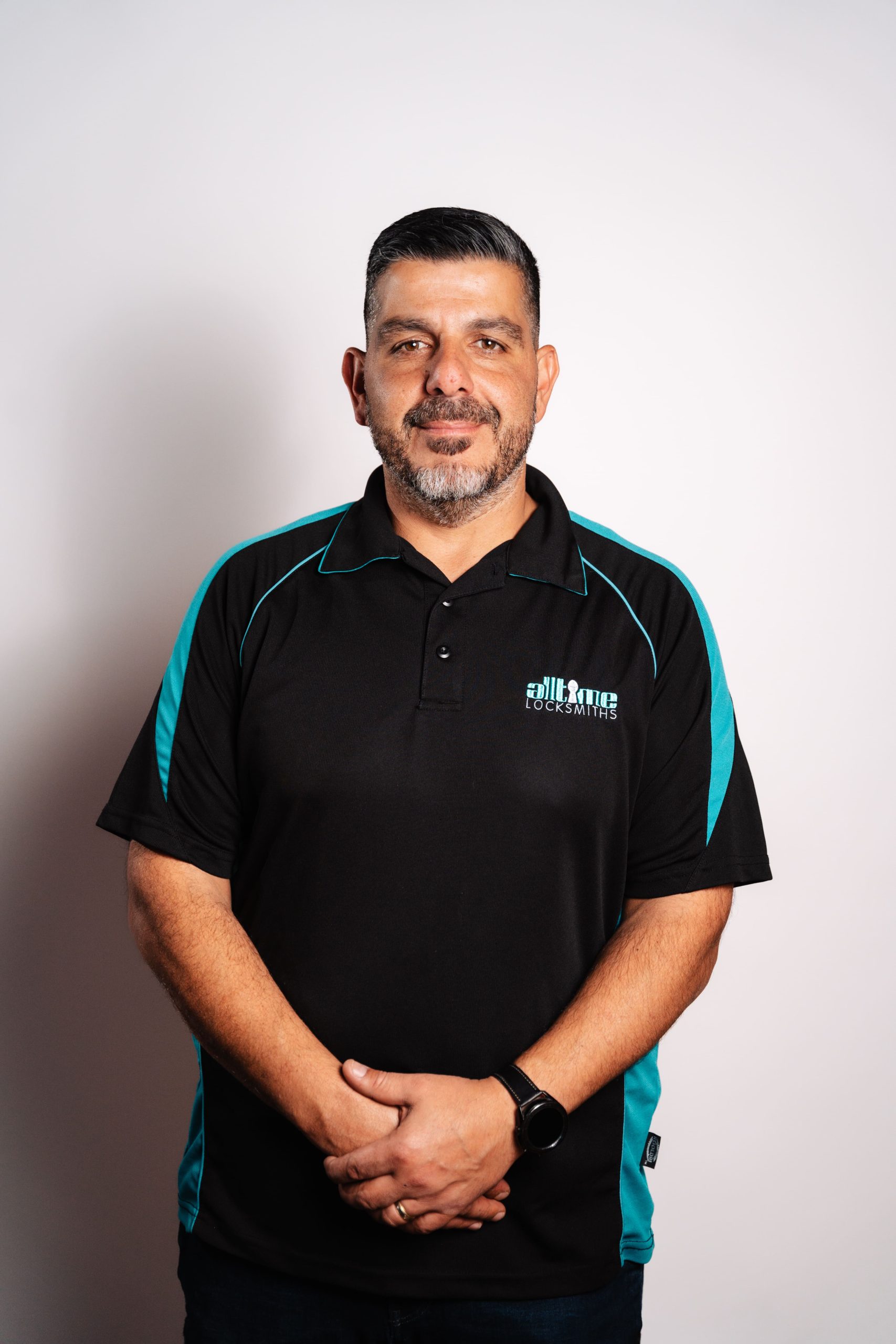 All Time Locksmiths locksmith team member in company uniform